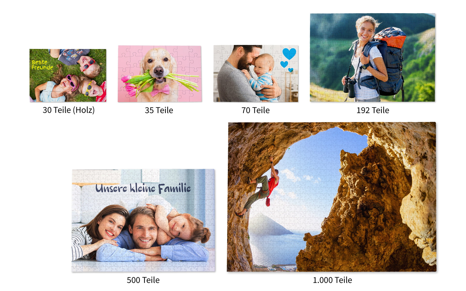Puzzle mit Foto einfach selber machen - HappyFoto